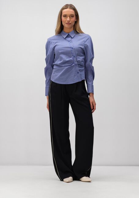 CO'COUTURE Pantalon large AMINA SPLIT LL PANEL en noir - large