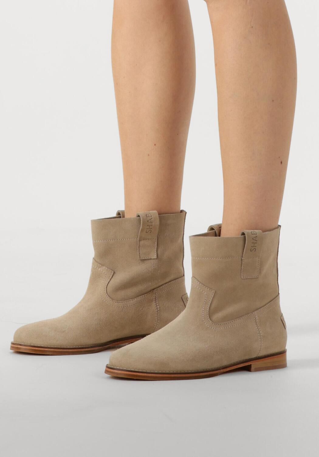 SHABBIES Bottines chelsea FESTI ANKIE en beige - large
