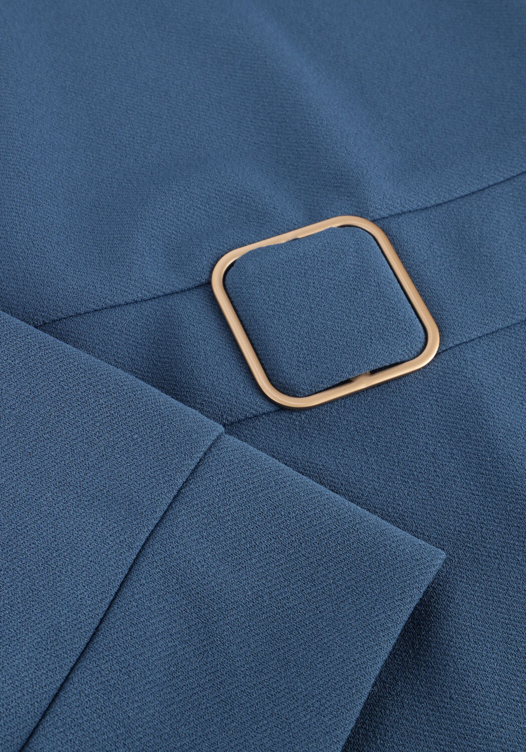 ANA ALCAZAR Mini robe DRESS CLASP en bleu - large