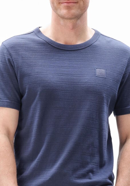 PME LEGEND T-shirt JACQUARD STRIPED en bleu - large