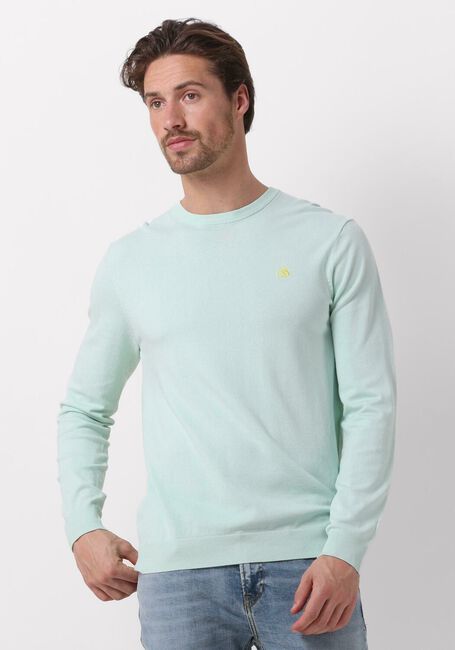 SCOTCH & SODA Pull ESSENTIAL ECOVERO PULLOVER Menthe - large