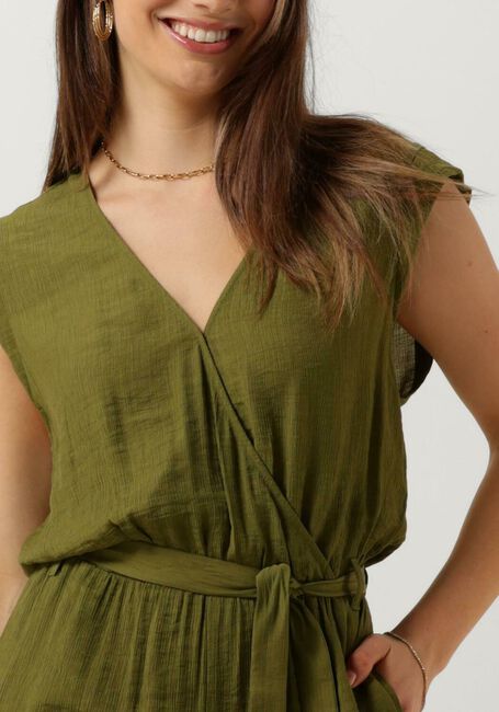 ANOTHER LABEL Combinaison JESS JUMPSUIT S/L en vert - large