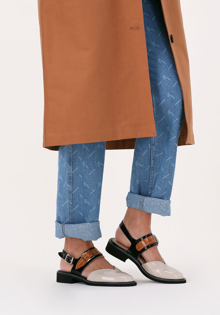 PERTINI 31810 Chaussures à enfiler en beige - large