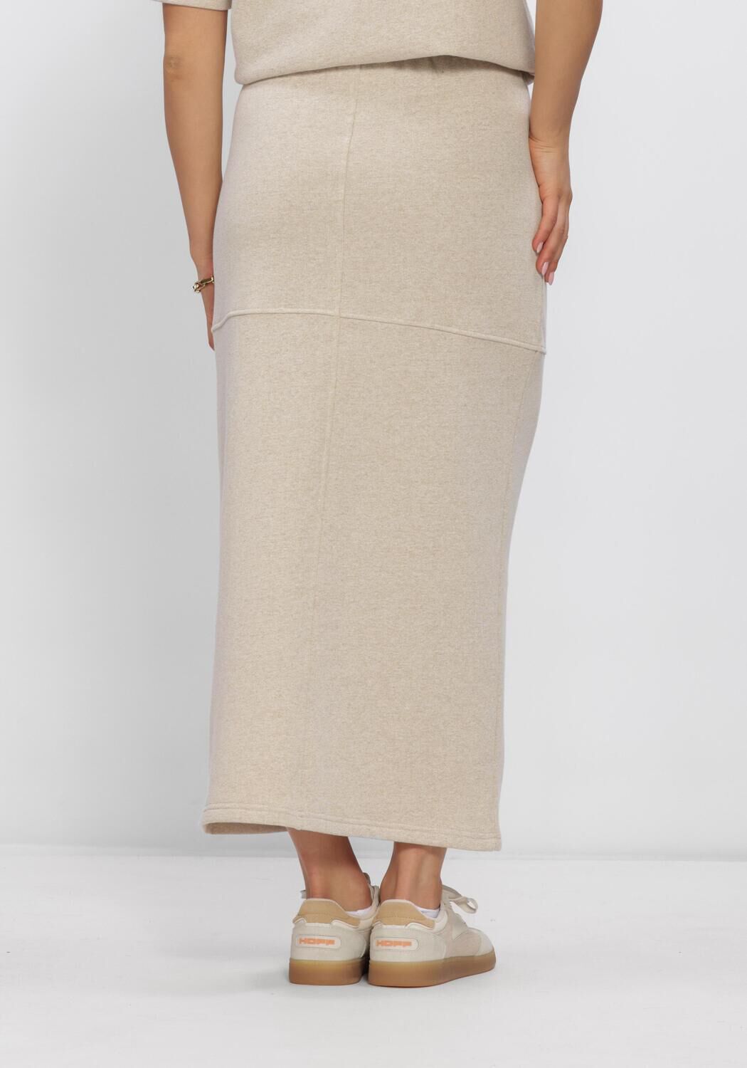 NUKUS Jupe maxi MAARTJE SKIRT LUREX Sable - large