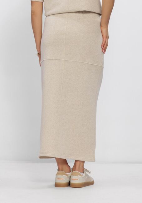 Beige NUKUS Maxirok MAARTJE SKIRT LUREX - large