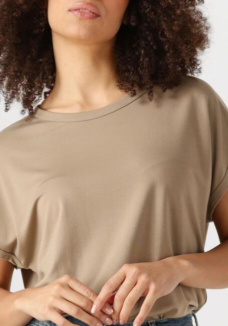 Beige KNIT-TED T-shirt EMMA - large