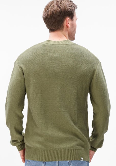 ANERKJENDT Pull AKEBBE COTTON/SILK KNIT en vert - large