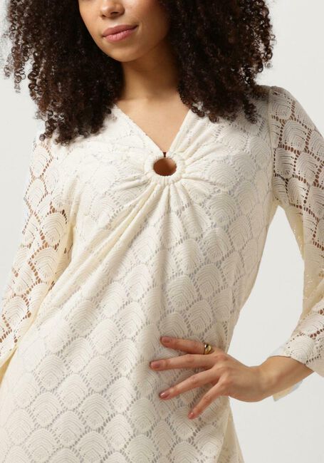 ANA ALCAZAR Robe midi MAXI DRESS SLEEVES en blanc - large