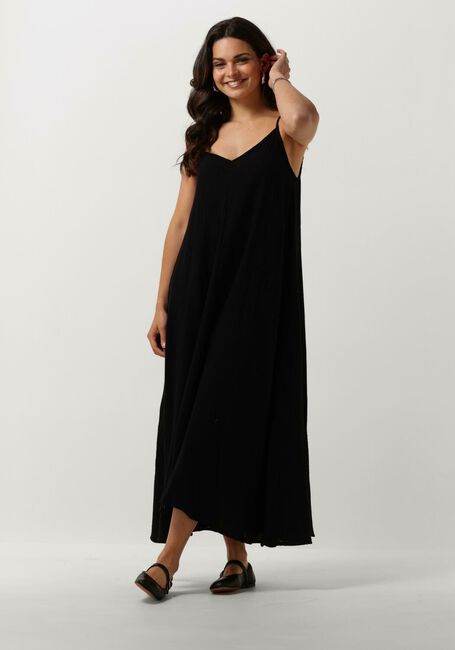 OBJECT Robe midi OBJCARINA BIA S/L DRESS DIV en noir - large