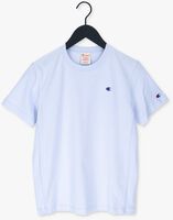 Lichtblauwe CHAMPION T-shirt CREWNECK T-SHIRT 115109