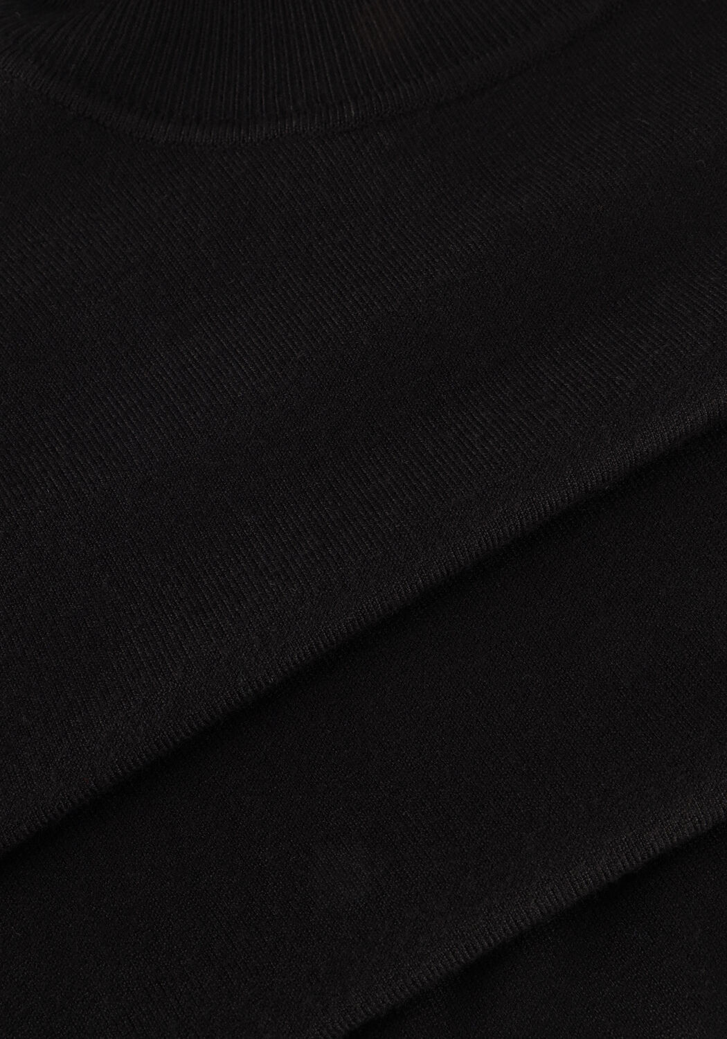 PURE PATH Col roul&eacute; ESSENTIAL KNIT TURTLENECK SWEATER en noir - large