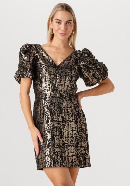 Gouden FREEBIRD Mini jurk DEANNA - large