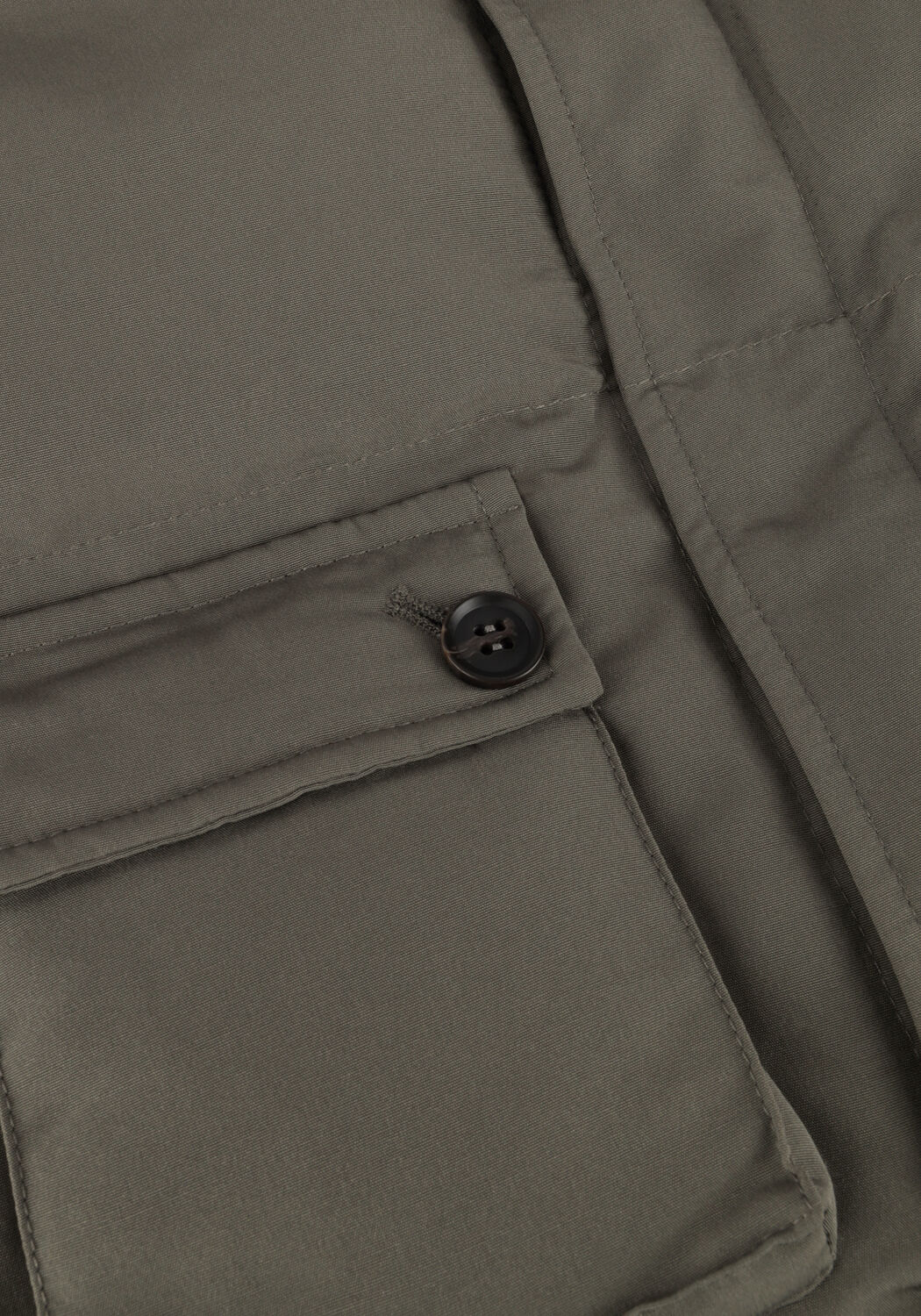 Donkergrijze BAJE STUDIO Gewatteerde jas HAVANT - large