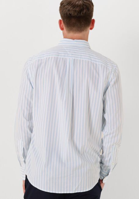 TOMMY HILFIGER Chemise décontracté FLEX POPLIN BOLD STRIPE RF SHIRT Bleu clair - large