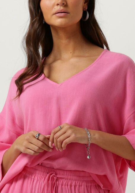 Roze CIRCLE OF TRUST T-shirt PARKER TOP - large