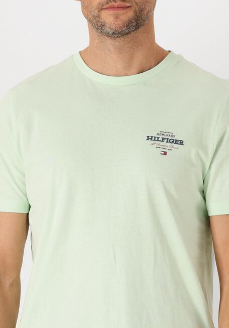 Groene TOMMY HILFIGER T-shirt MONOTYPE ALL AMERICAN TEE - large