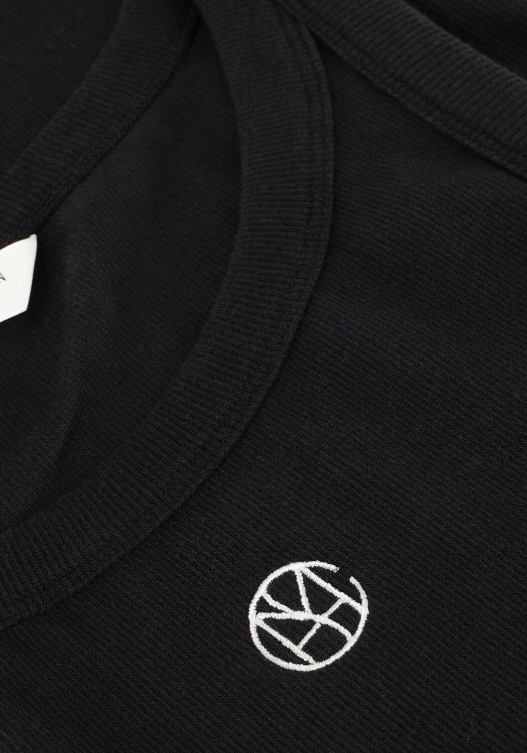 MSCH COPENHAGEN T-shirt MSCHGUBBE RASMIA ICON SL TOP en noir - large