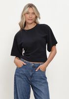 Zwarte NEO NOIR T-shirt ASHA BOXY TEE