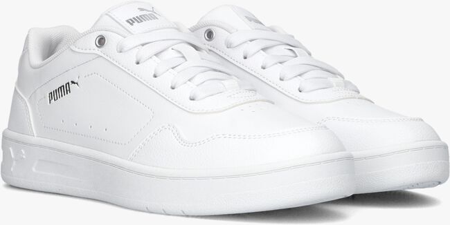 Witte PUMA Lage sneakers COURT CLASSY - large