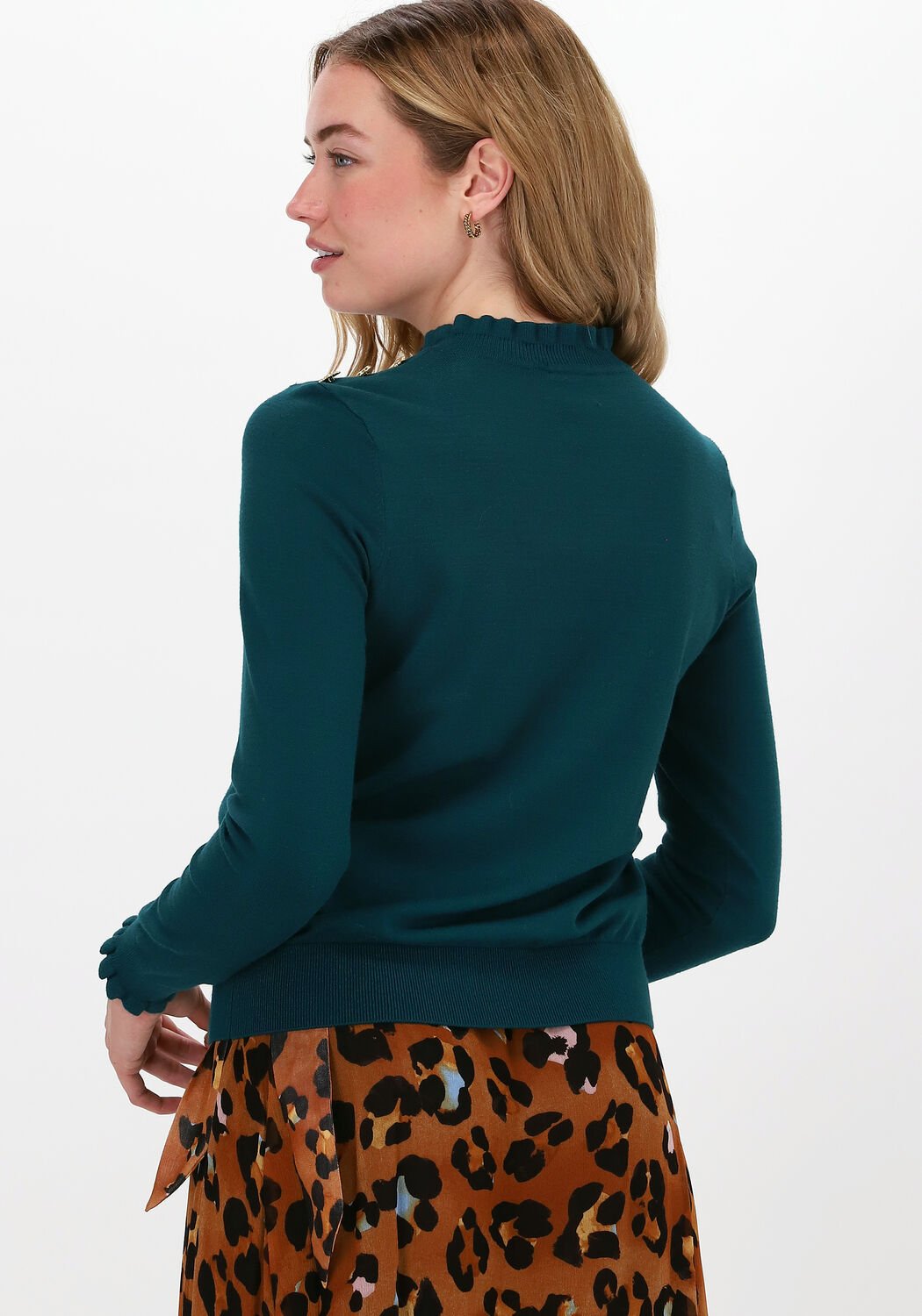 Fabienne chapot molly frill pullover store