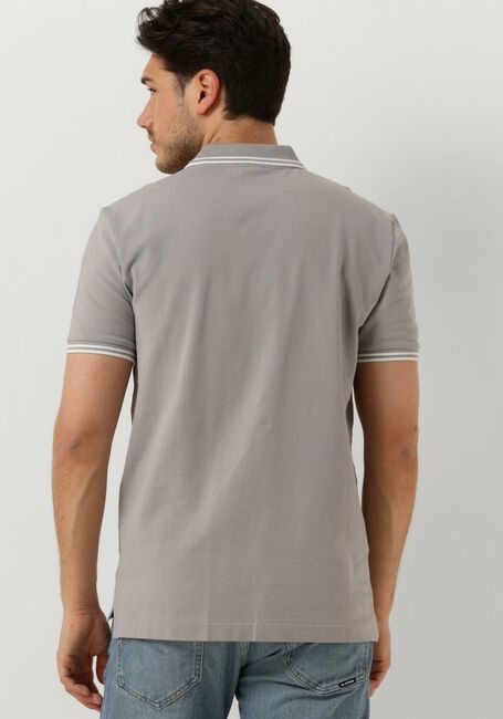 G-STAR RAW Polo DUNDA SLIM STRIPE POLO S/S Gris clair - large