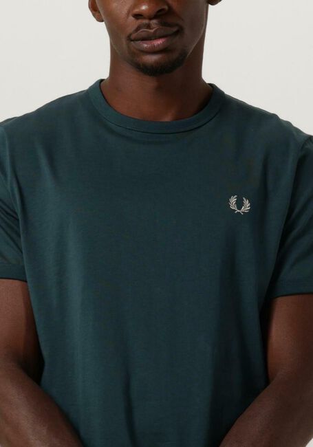 FRED PERRY T-shirt RINGER T-SHIRT en bleu - large