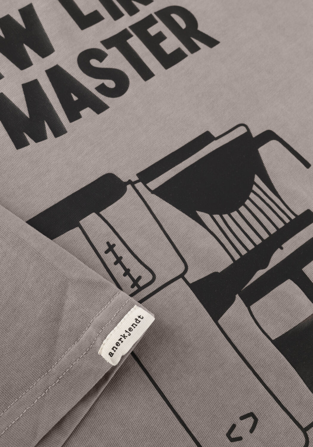 ANERKJENDT T-shirt AKVILLADS BREWLIKEAMASTER SS TEE en gris - large