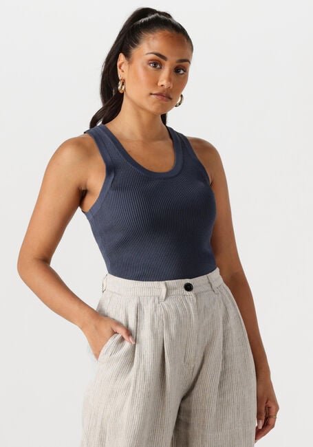WITHBLACK Haut WBLLEWIS TANK TOP Bleu foncé - large