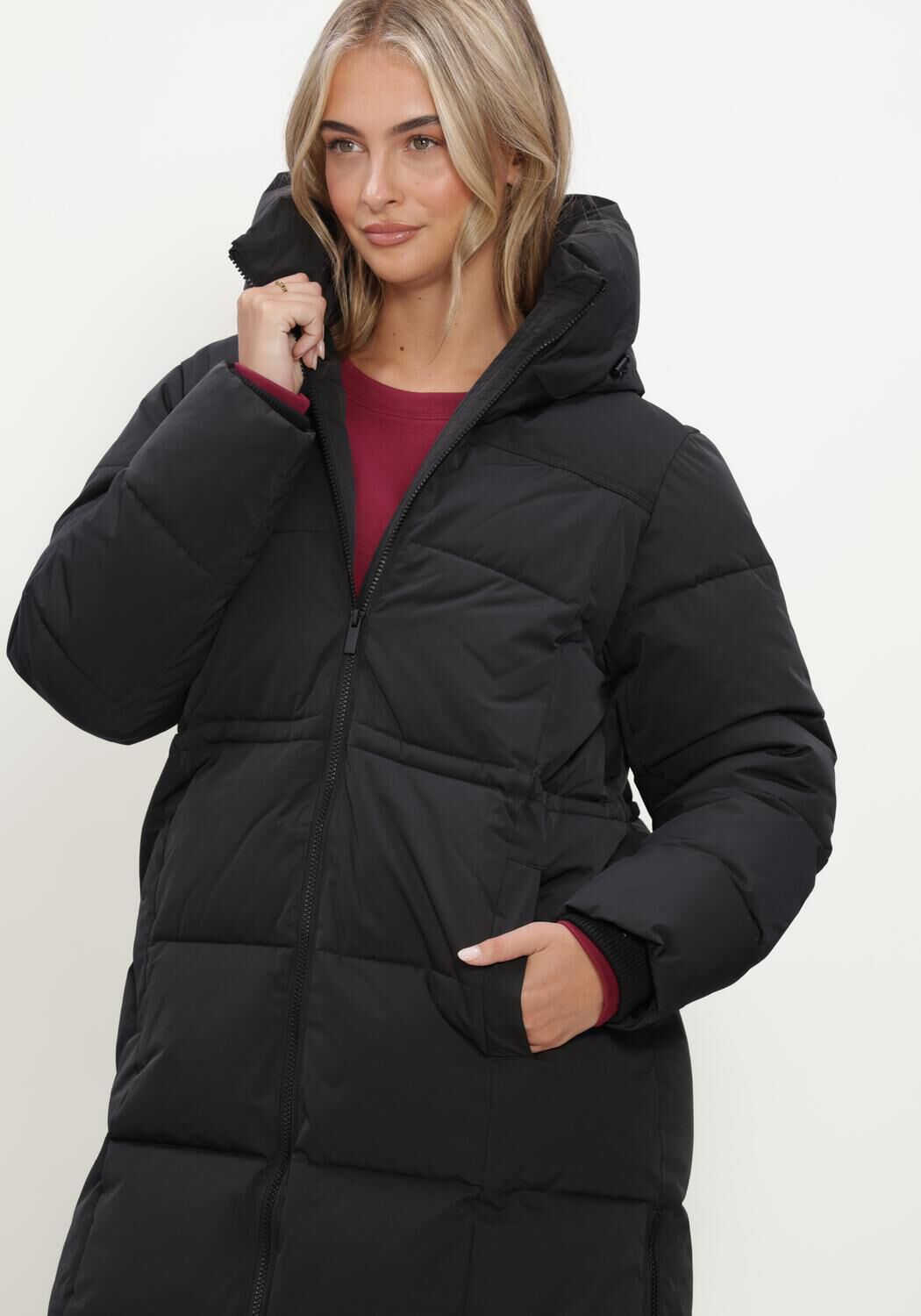 MSCH COPENHAGEN Veste matelass&eacute; MSCHZALA PAVINARIA JACKET en noir - large