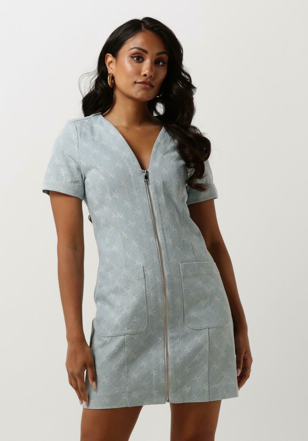 Blauwe JOSH V Mini jurk LONNEKE Omoda