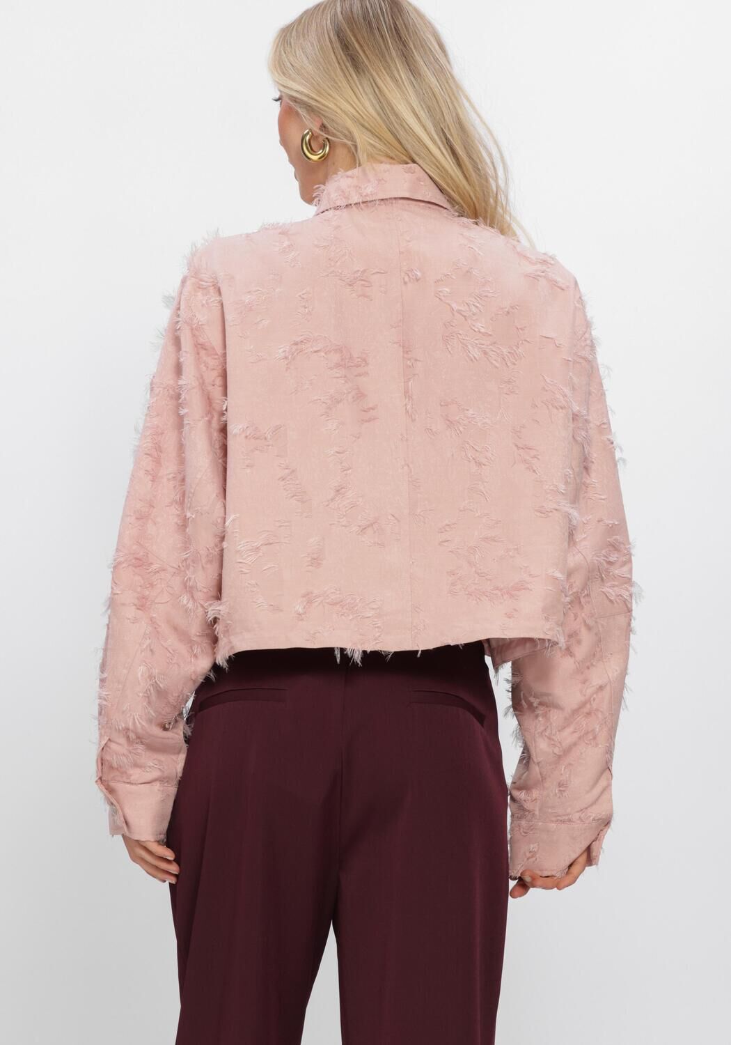 STUDIO AMAYA CALIRA BLOUSE Blouses en rose - large