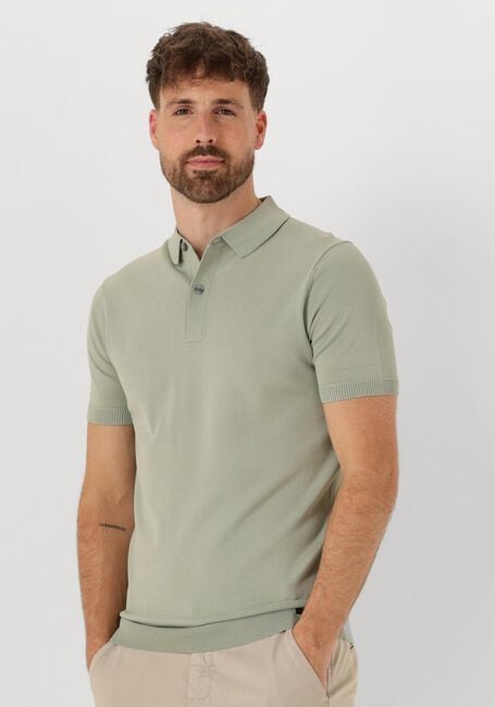 Groene GENTI T-shirt POLO BUTTON SS K2046-1260 - large