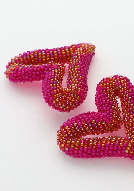 Fuchsia PAULIE POCKET Sieraad LOVE EARRINGS - large