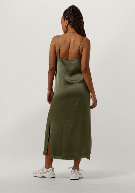 ENVII Robe midi ENLIMA SL SLIP DRESS en vert - large