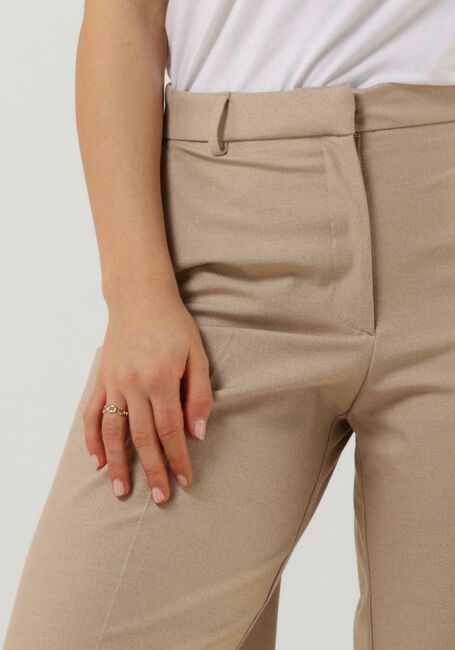 SELECTED FEMME Pantalon SLFELIANA HW WIDE PANT N en beige - large
