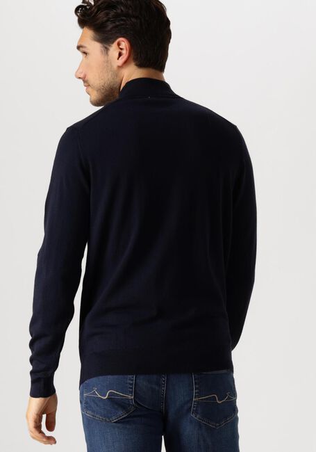 PROFUOMO Pull PULLOVER MOCK Bleu foncé - large