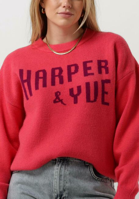 HARPER & YVE Pull YVE-JU 1 en rose - large