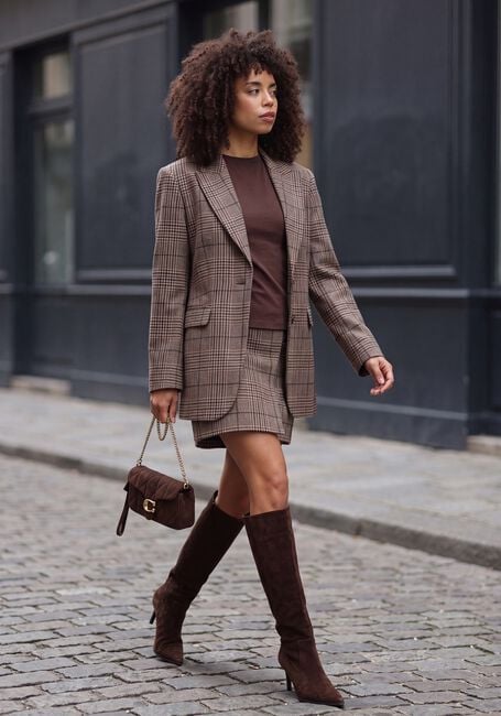 JANICE Pull VINYL en marron - large