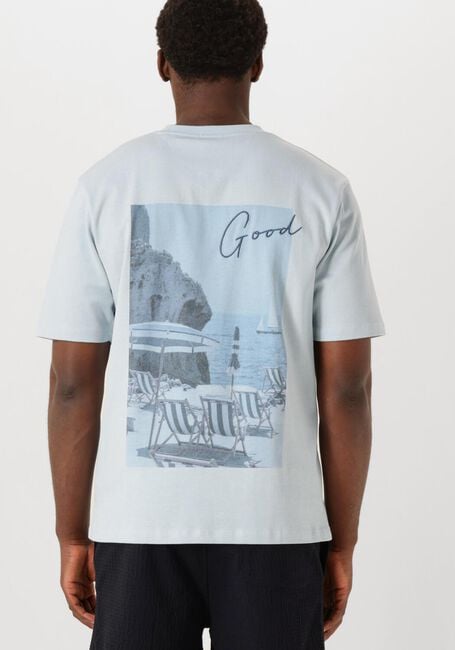 Lichtblauwe THE GOODPEOPLE T-shirt TPHOTO - large