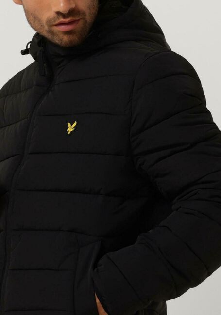 LYLE & SCOTT Veste matelassé LIGHTWEIGHT PUFFER JACKET en noir - large