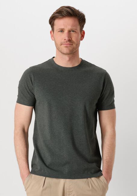 Donkergroene PROFUOMO T-shirt T-SHIRT CREW NECK SS - large