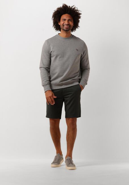 Grijze PS PAUL SMITH Sweater MENS REG FIT SWEATSHIRT ZEBRA - large