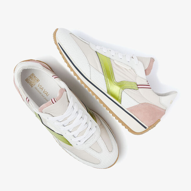 VIA VAI Baskets basses MIKKI RUBY en vert - large