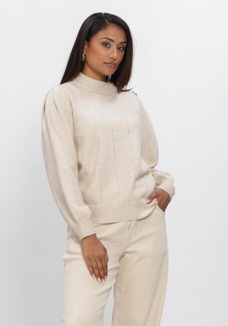 Beige NUKUS Trui MOLLY PULLOVER STRASS - large