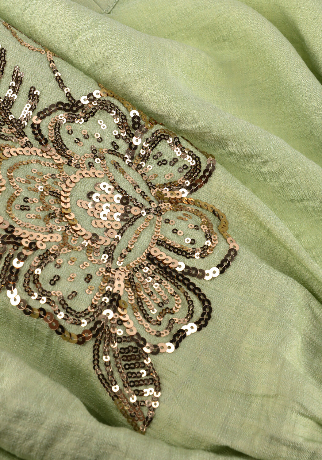 Groene YDENCE  BLOUSE ROSE - large