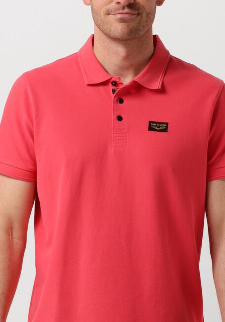 PME LEGEND Polo SHORT SLEEVE POLO TRACKWAY en rose - large