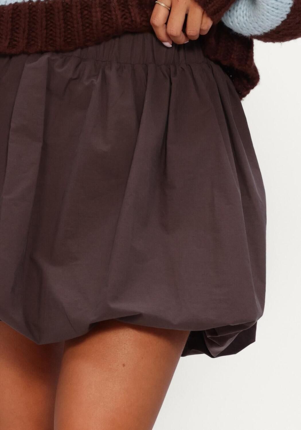 Bruine YDENCE Minirok SKIRT IZZY - large