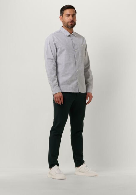 Gebroken wit ANERKJENDT Casual overhemd AKKURT L/S STRIPE SHIRT - large