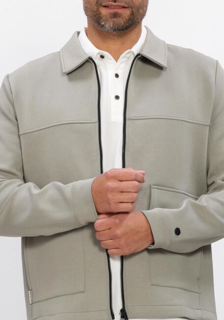 CAST IRON Surchemise REGULAR FIT INTERLOCK Kaki - large