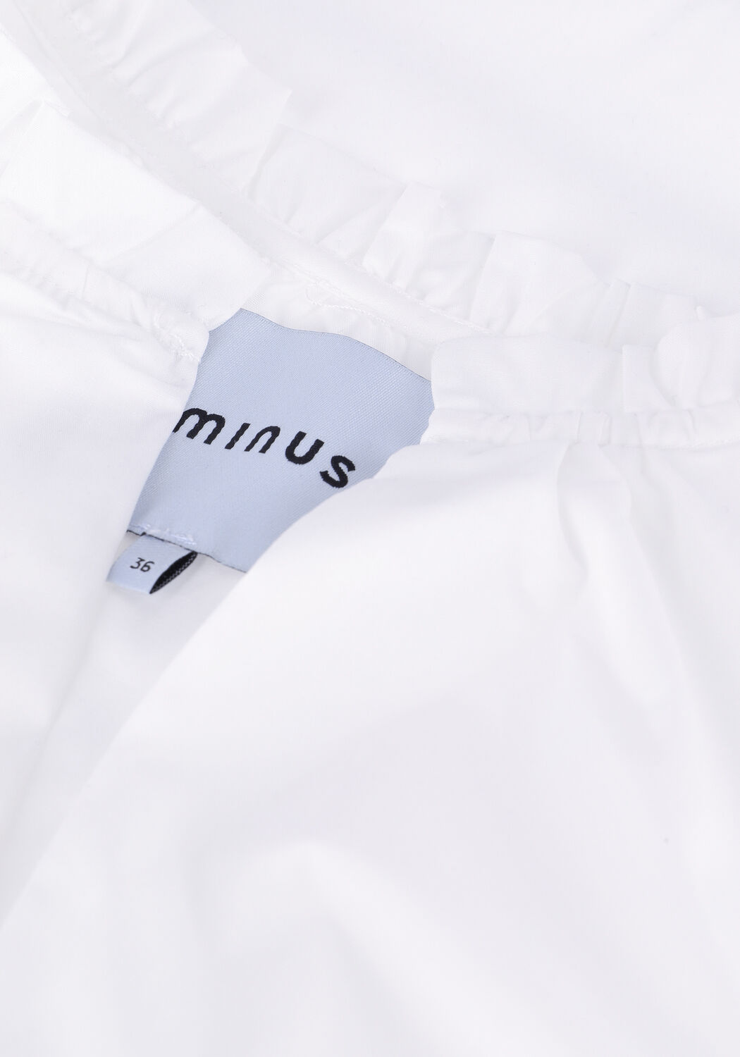 MINUS SAVIA SOLID BLOUSE Blouses en blanc - large